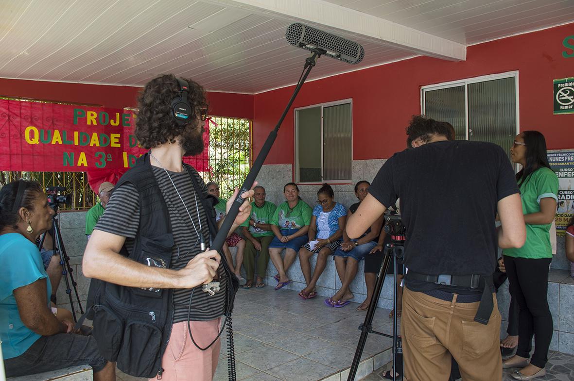 Projeto Qualidade de Vida na 3ª Idade torna-se referência e foi registrado por equipe de filmagem de Brasília