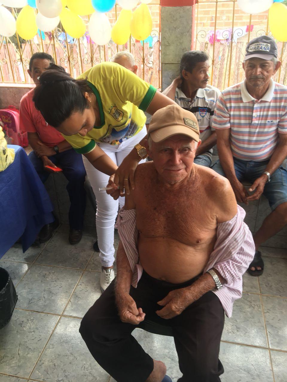 Dia ‘D’ de vacinação contra gripe é realizado em Vera Cruz