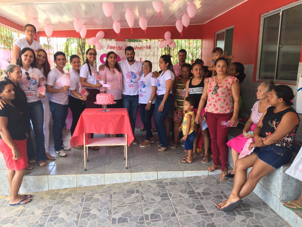 Junco do Maranhão mobilizado na Campanha Outubro Rosa
