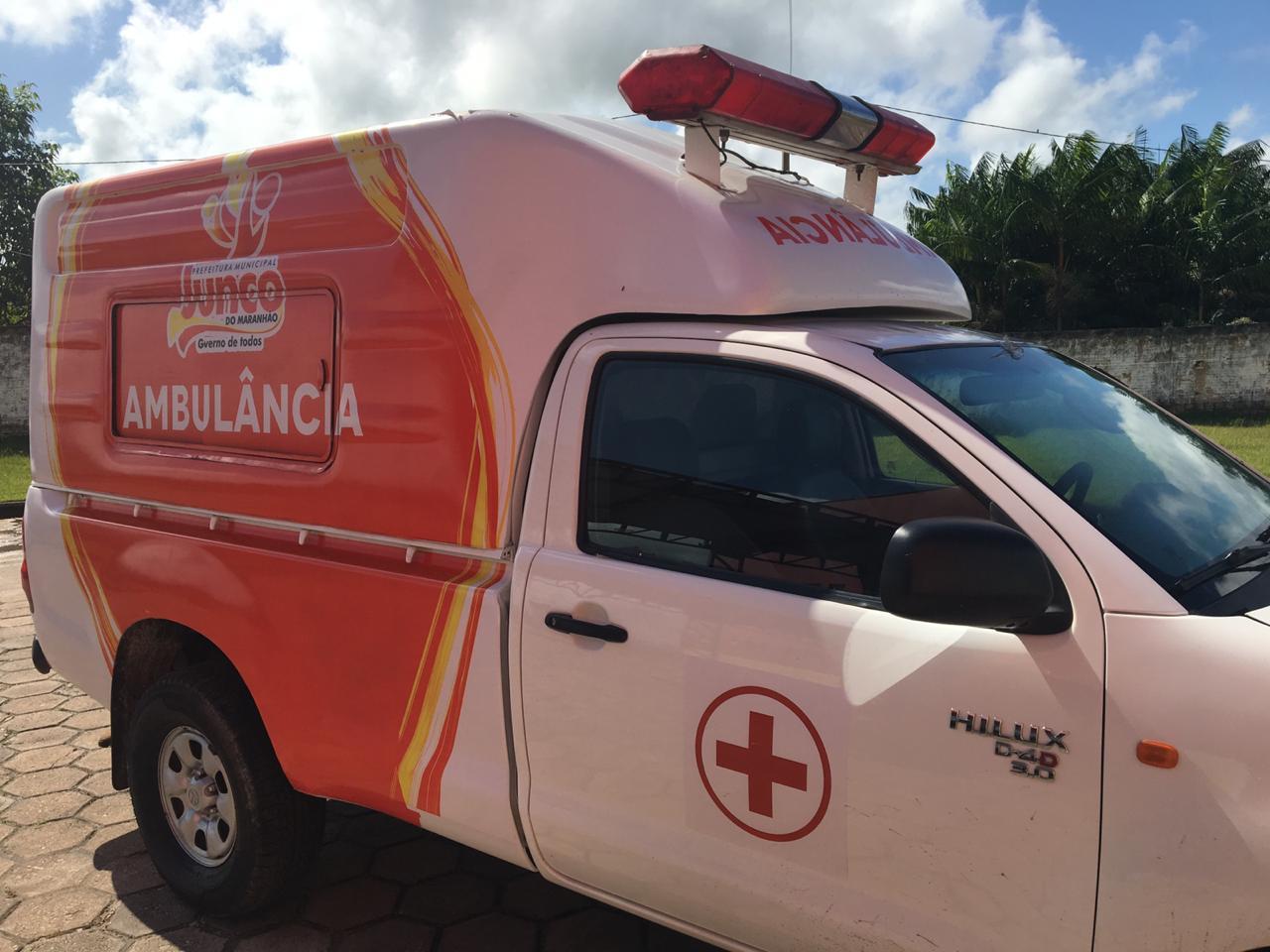 Ambulância reformada e pronta para atender os cidadãos juncoenses