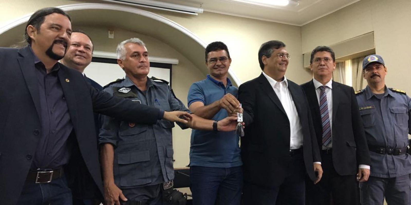 O município recebeu uma viatura 0 km do Governo do Maranhão