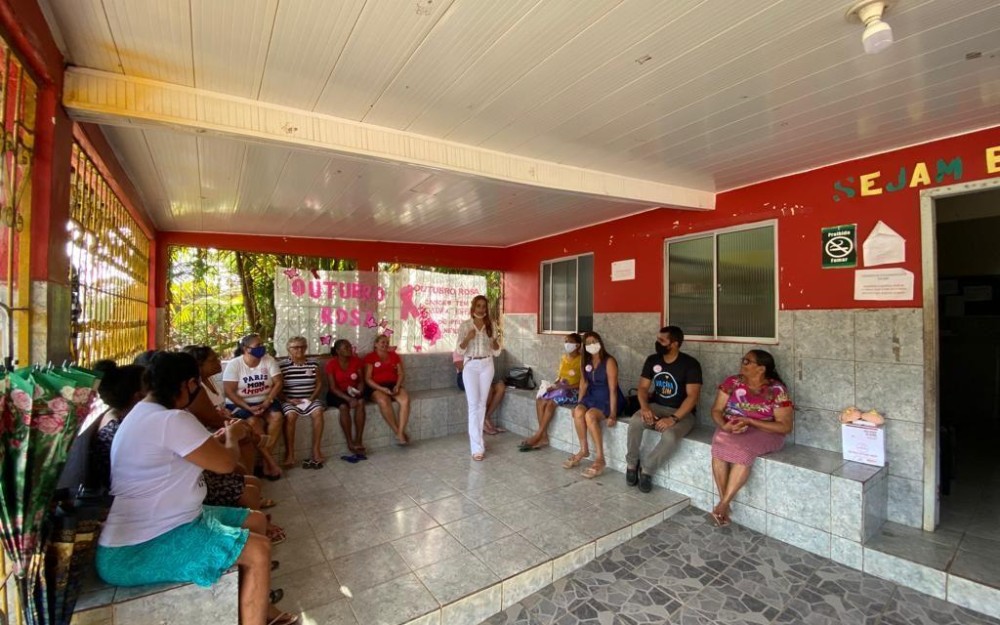 Campanha Outubro Rosa no foco das ações nas unidades básica de saúde de Junco do Maranhão