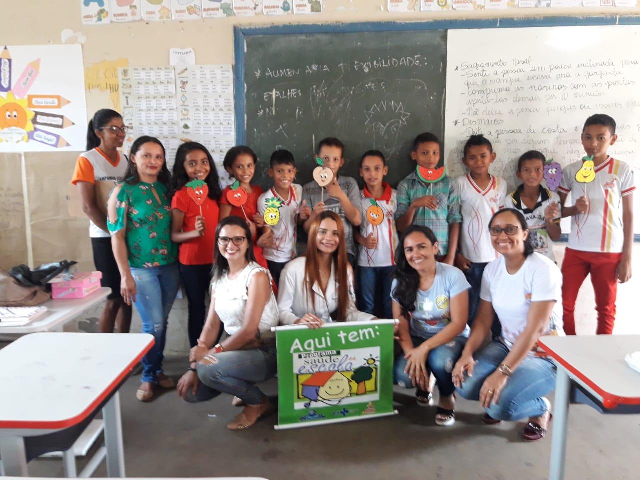 Programa Saúde na Escola é o tema da vez nas escolas de Junco do Maranhão